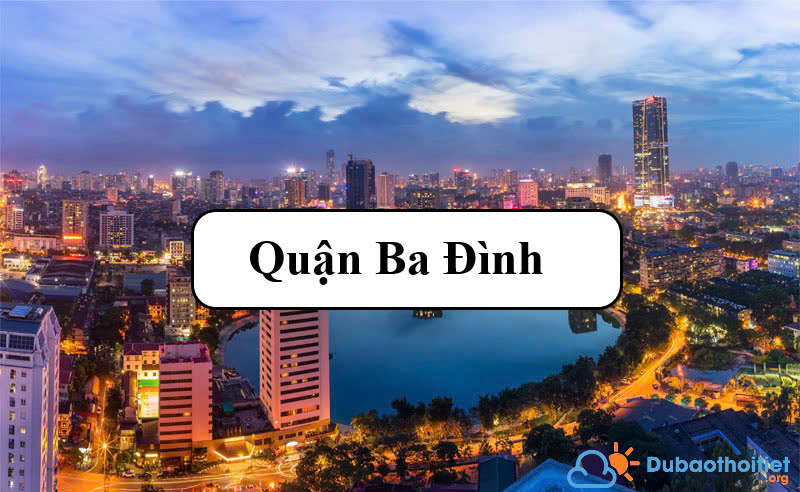 Khí hậu quận Ba Đình