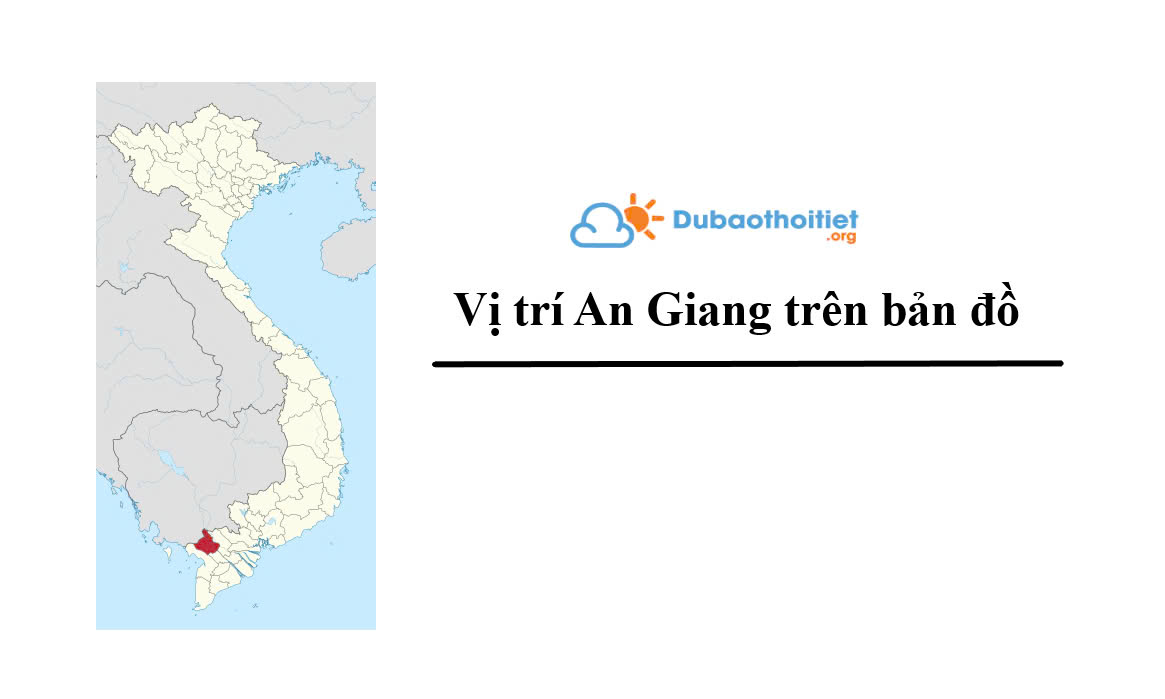 Vị trí An Giang trên bản đồ