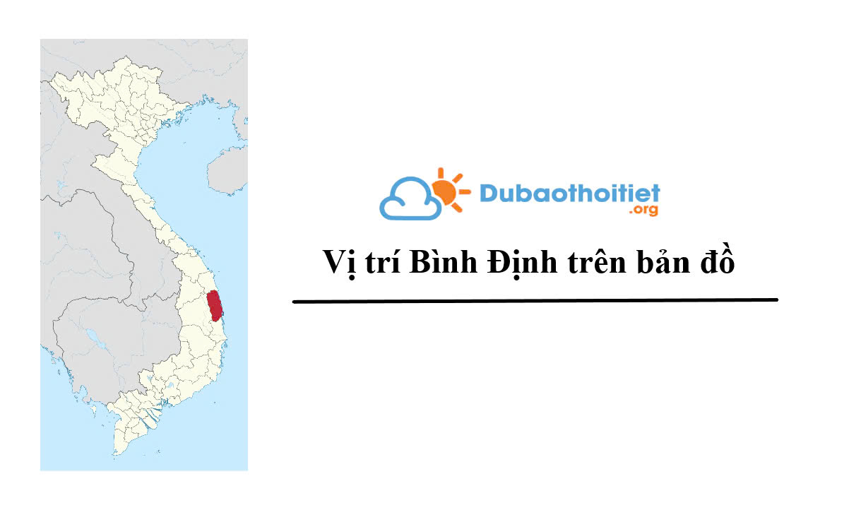 Vị trí Bình Định trên bản đồ