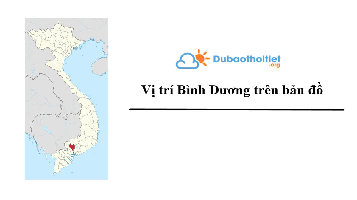 Vị trí Bình Dương trên bản đồ