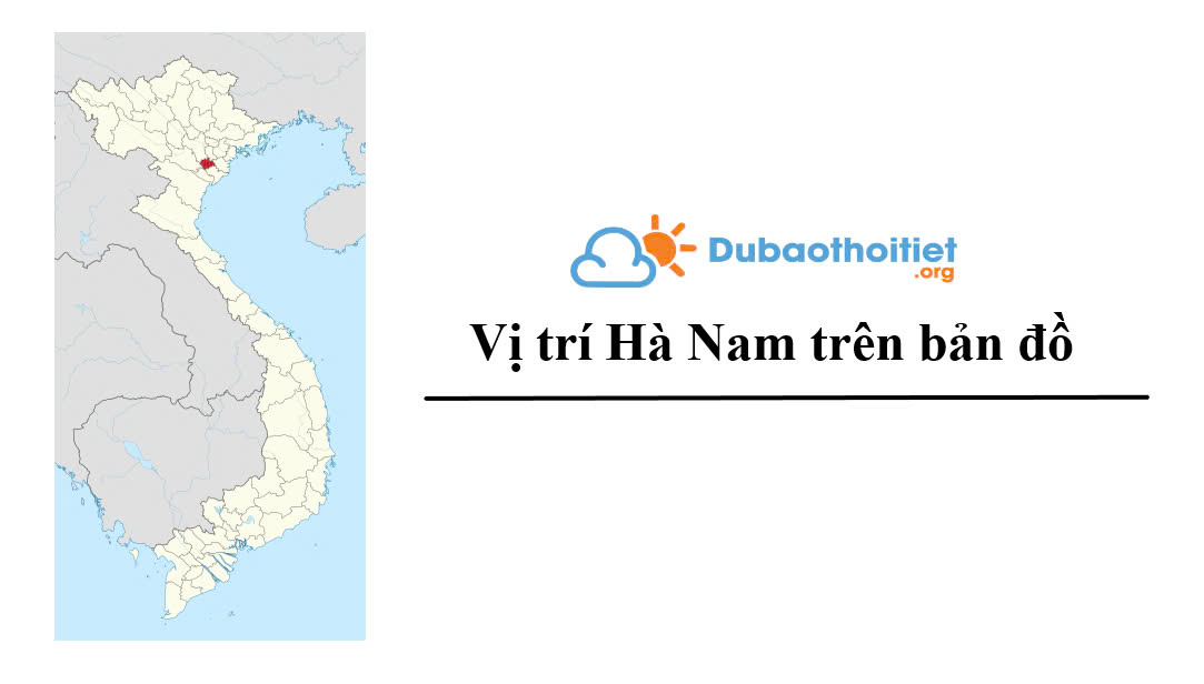 Vị trí Hà Nam trên bản đồ