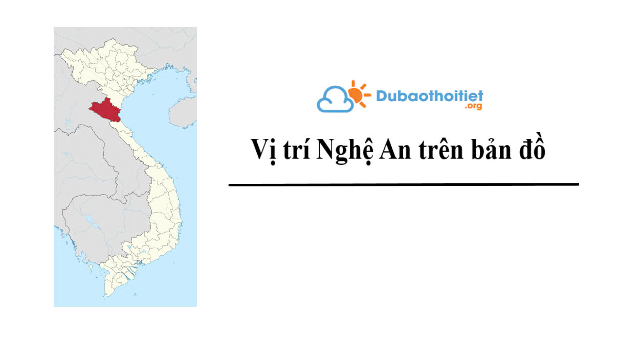 Vị trí Nghệ An trên bản đồ