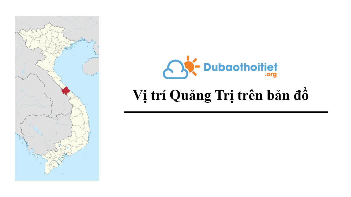 Vị trí Quảng Trị trên bản đồ