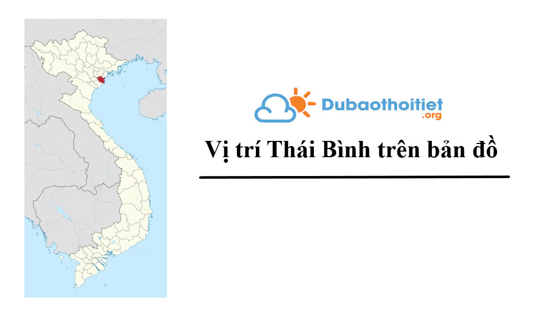 Vị trí Thái Bình trên bản đồ