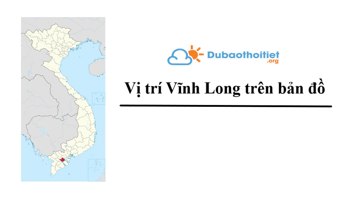 Vị trí Vĩnh Long trên bản đồ